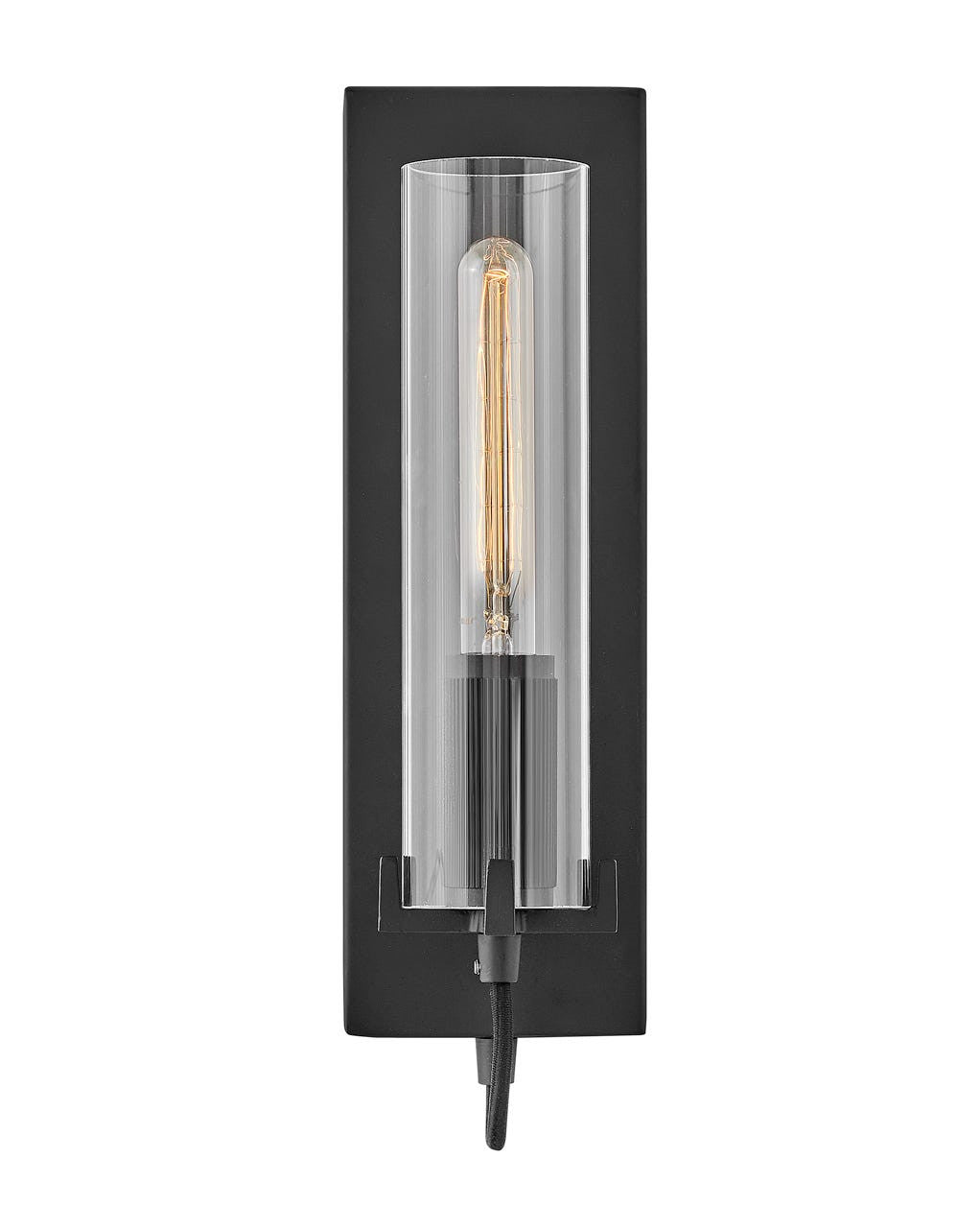 Hinkley Lighting Ryden Single Light Sconce Black 37850BK