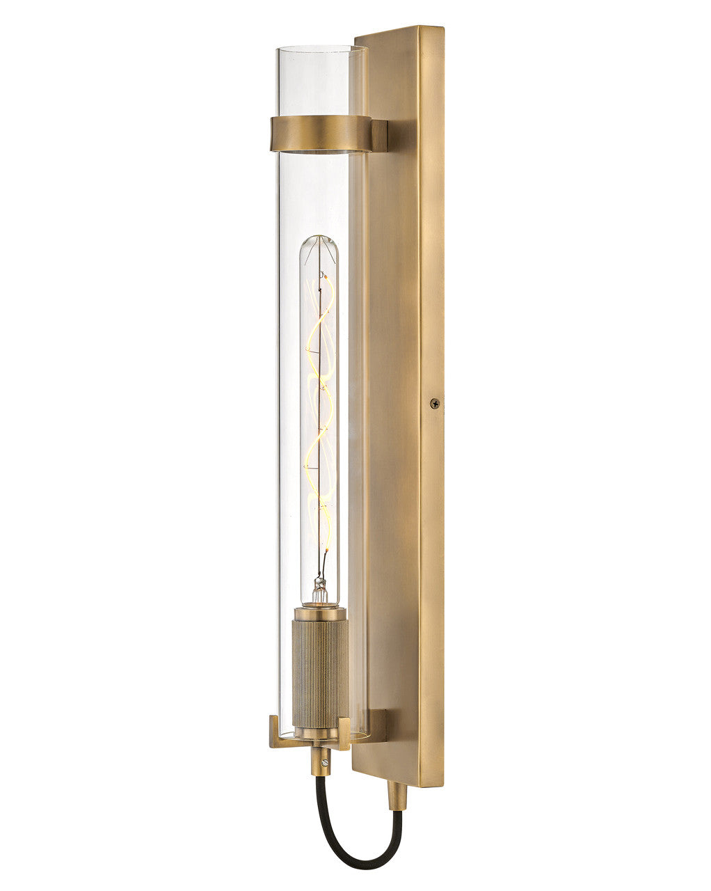 Hinkley Lighting Ryden Tall Single Light Sconce in Heritage Brass LED Bulb(s) Included  37852HB-LL