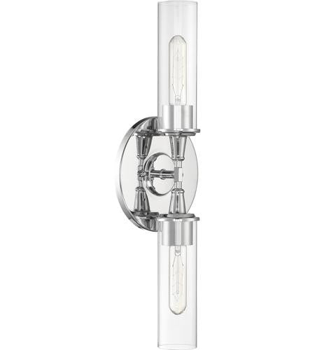 Craftmade 2 Light Vanity in Chrome 38002-CH