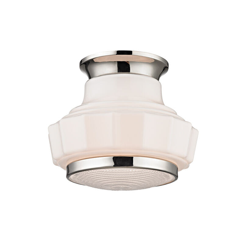 Hudson Valley Lighting Odessa Semi Flush in Polished Nickel 3809F-PN