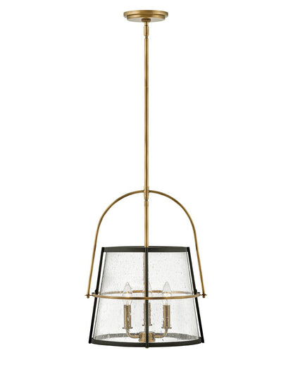 Hinkley Lighting Tournon Medium Pendant Heritage Brass 38113HB