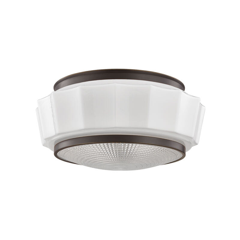 Hudson Valley Lighting Odessa Flush Mount in Old Bronze 3814F-OB