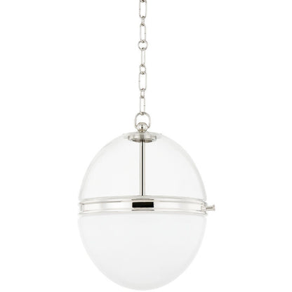 Hudson Valley Lighting Donnell Pendant in Polished Nickel 3815-PN