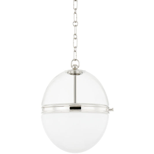 Hudson Valley Lighting Donnell Pendant in Polished Nickel 3815-PN