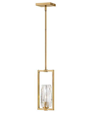 Hinkley Lighting Ana Small Pendant Heritage Brass 38257HB