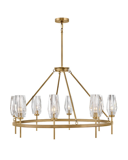 Hinkley Lighting Ana Large Single Tier Heritage Brass 38258HB