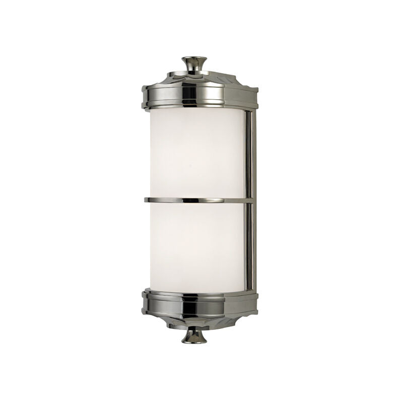 Hudson Valley Lighting Albany Wall Sconce in Polished Nickel 3831-PN