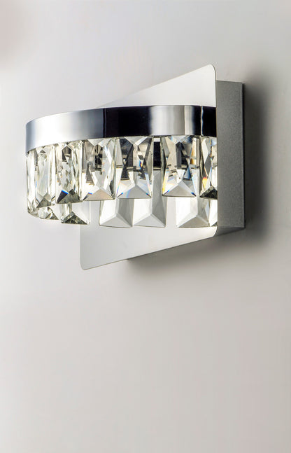 Maxim Icycle LED Wall Sconce in Polished Chrome 38371BCPC