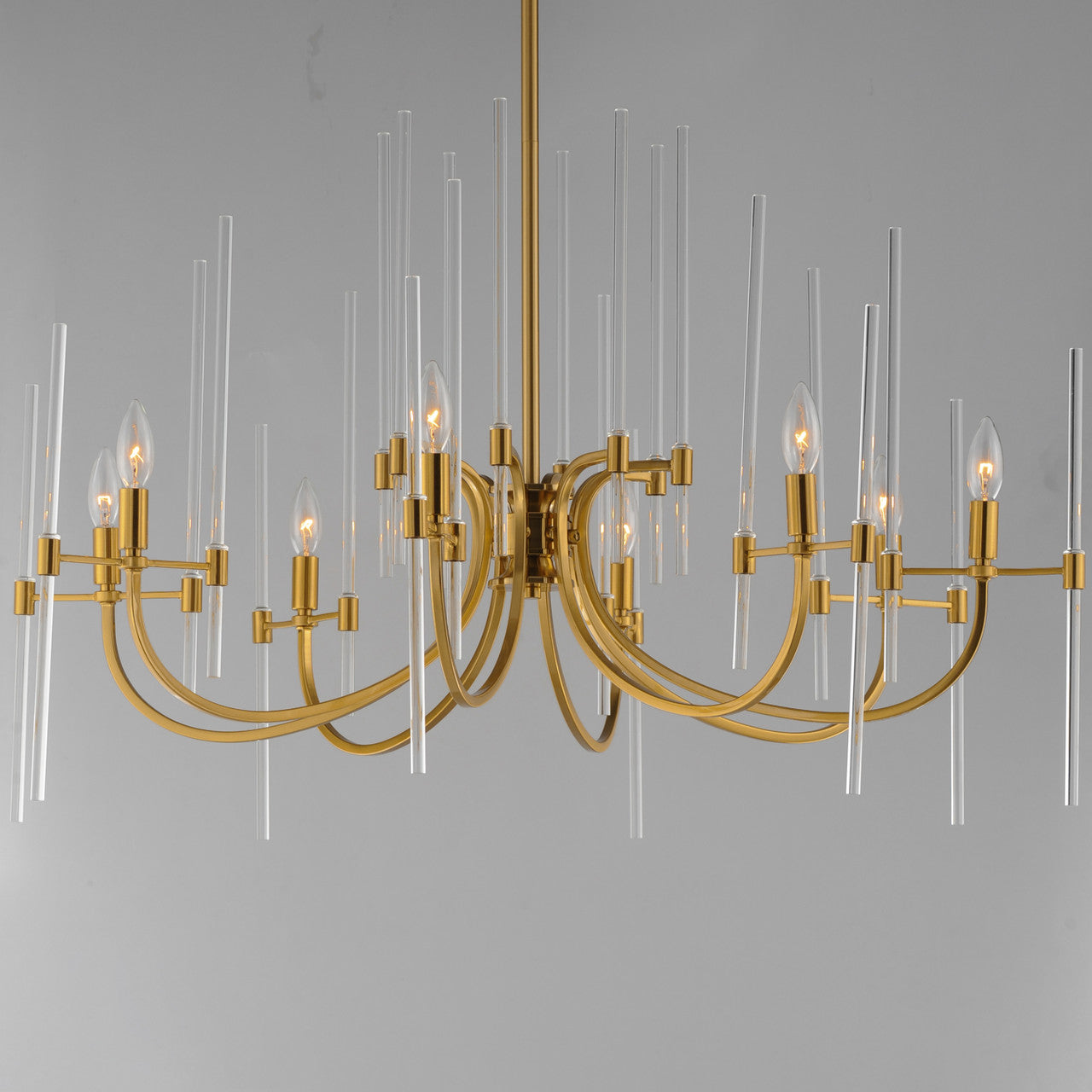 Maxim Divine 8-Light Chandelier in Heritage 38408CLHR