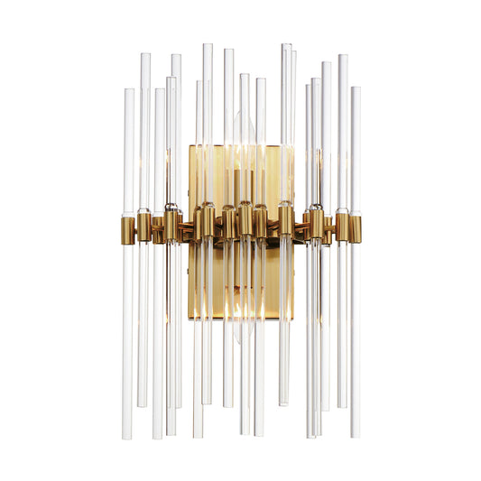 Maxim Divine 2-Light Wall Sconce in Heritage 38409CLHR