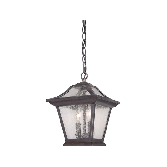 Acclaim Lighting Aiken 2-Light Black Coral Hanging Light in Black Coral 39016BC