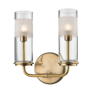 Hudson Valley Lighting Wentworth Bath & Vanity in Aged Brass 3902-AGB