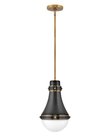 Hinkley Lighting Oliver Small Pendant Black 39057BK