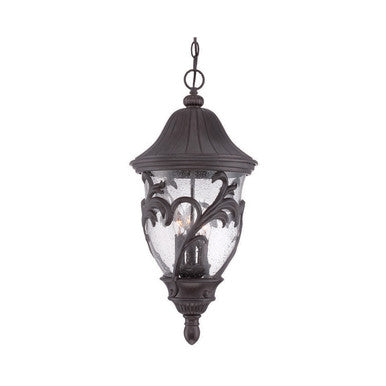 Acclaim Lighting Capri 3-Light Black Coral Hanging Light in Black Coral 39226BC