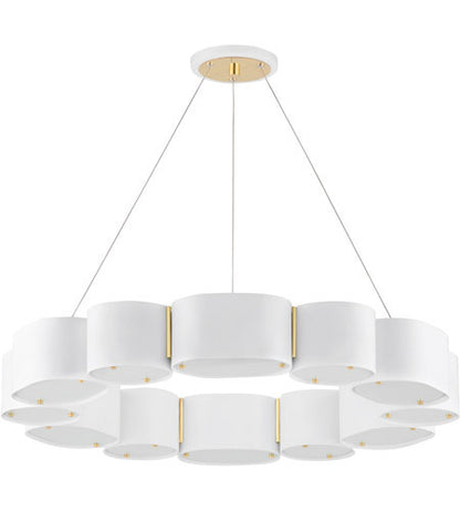 Corbett Lighting12 Light Chandelier in Steel 393-30-SWH/VB