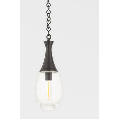 Hudson Valley Lighting Southold Pendant in Black Brass 3936-BBR