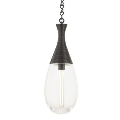 Hudson Valley Lighting Southold Pendant in Black Brass 3938-BBR