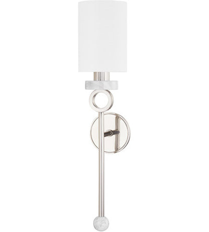 Corbett Lighting1 Light Wall Sconce in Steel 395-01-BN