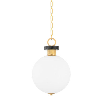 Corbett Lighting Haru Pendant in Vintage Brass 395-13-VB