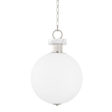 Corbett Lighting Haru Pendant in Burnished Nickel 395-18-BN