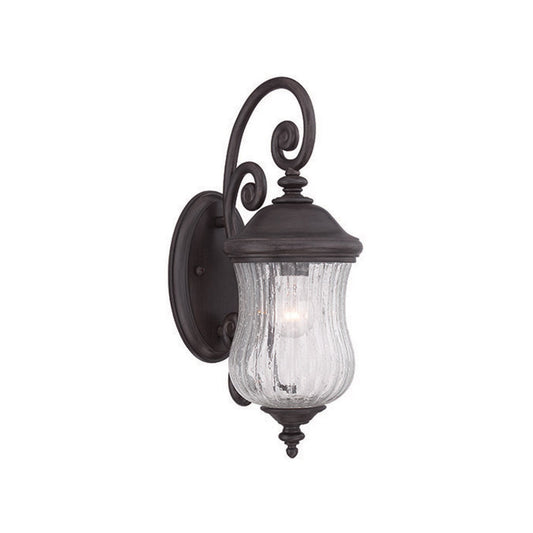 Acclaim Lighting Bellagio 1-Light Black Coral Wall Light in Black Coral 39702BC