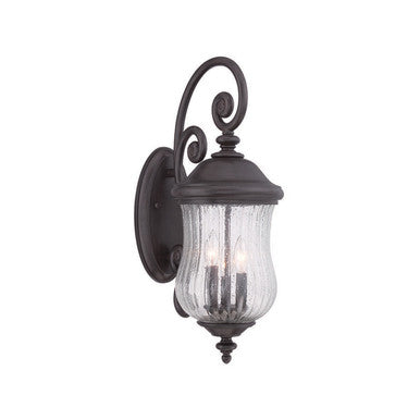 Acclaim Lighting Bellagio 3-Light Black Coral Wall Light in Black Coral 39712BC