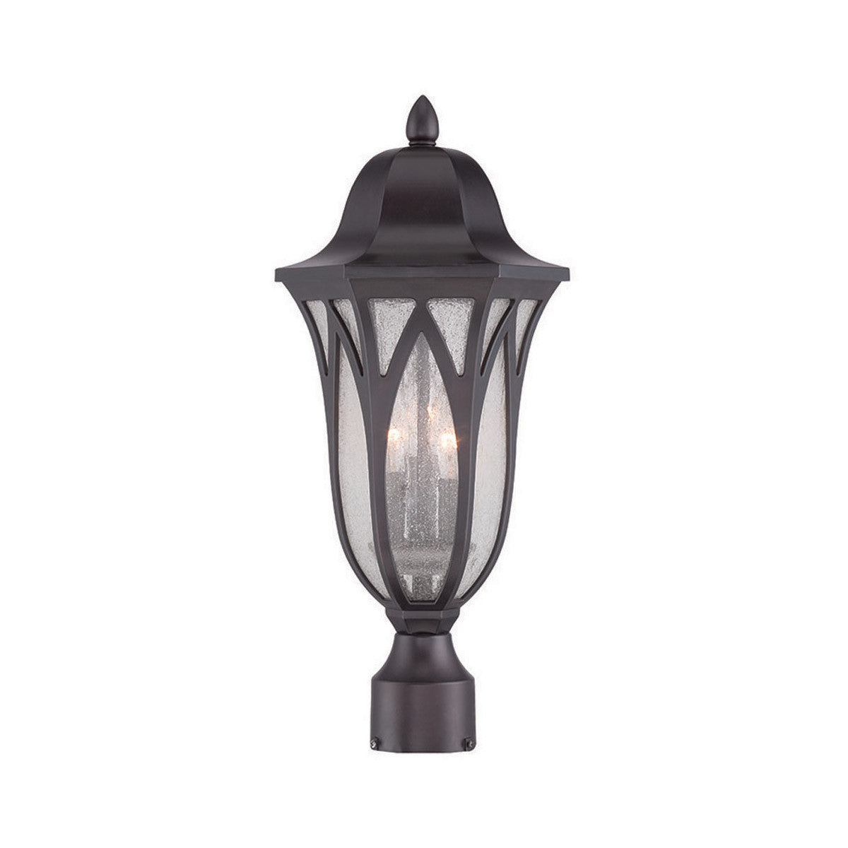 Acclaim Lighting Milano 3-Light Oil-Rubbed Bronze Post Mount Light in Oil Rubbed Bronze 39817ORB