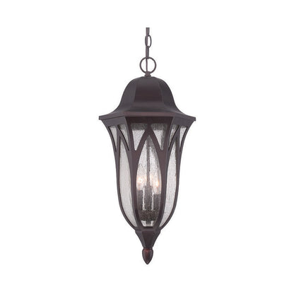 Acclaim Lighting Milano 3-Light Architectural Bronze Hanging Light in Architectural Bronze 39826ABZ