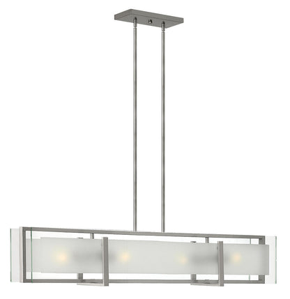 Hinkley Lighting Latitude Four Light Linear Brushed Nickel 3996BN