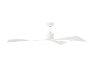 Visual Comfort Fan Adler 60" Ceiling Fan - Matte White, Handheld Remote, 6-speed, Reverse, indoor/outdoor 3ADR60RZW