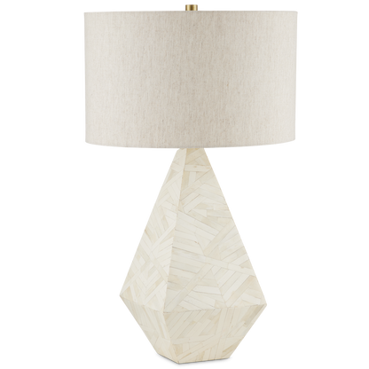 Currey & Co. Elysium White Table Lamp 6000-0866