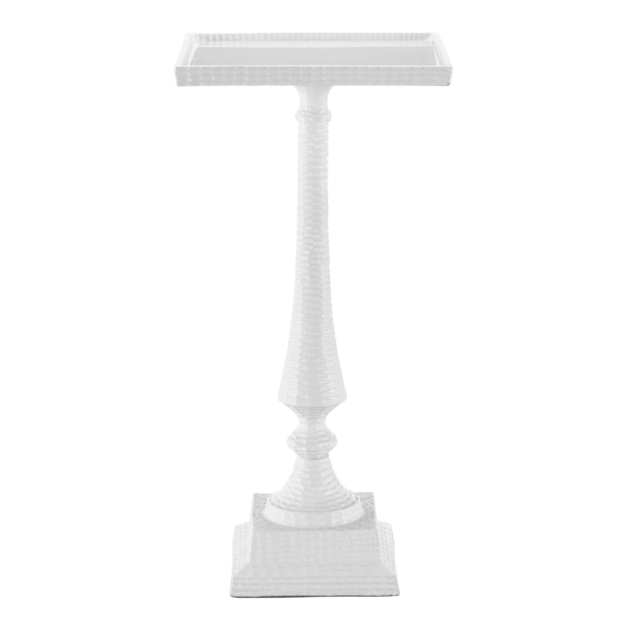 Currey & Co. Jena White Accent Table 4000-0179