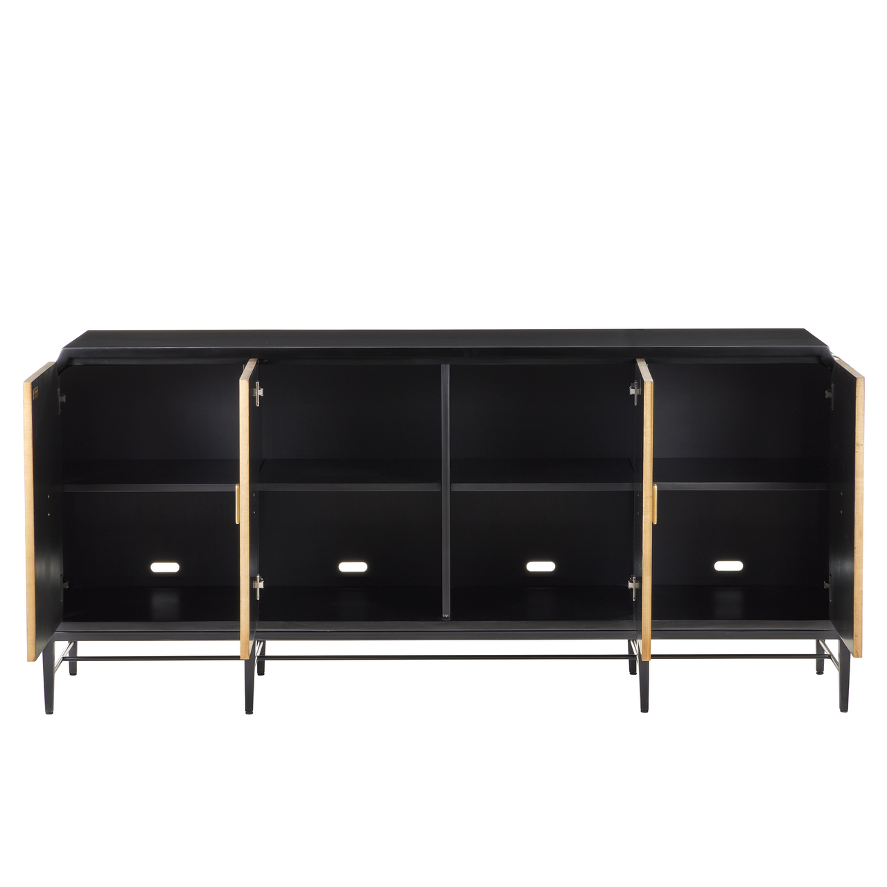 Currey & Co. Kallista Taupe Credenza 3000-0271