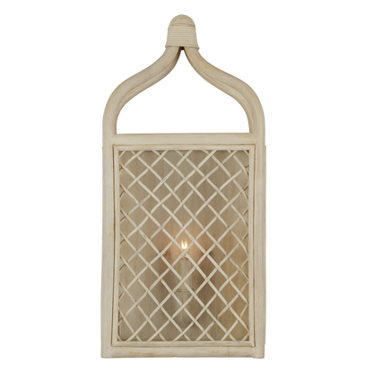 Currey & Co. Wanstead Ivory Wall Sconce 5000-0233