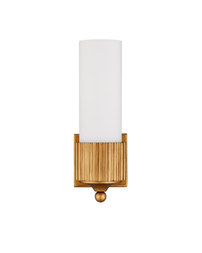 Currey & Co. Bryce Gold Bath Wall Sconce 5800-0049