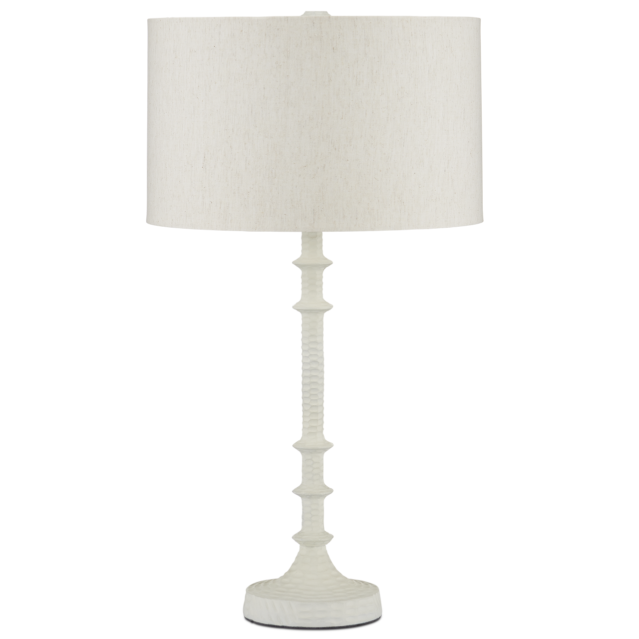 Currey & Co. Gallo White Table Lamp 6000-0868