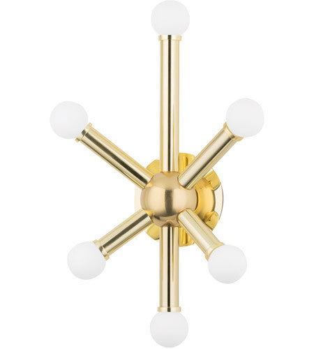 Corbett Lighting6 Light Wall Sconce in Brass 400-06-VPB