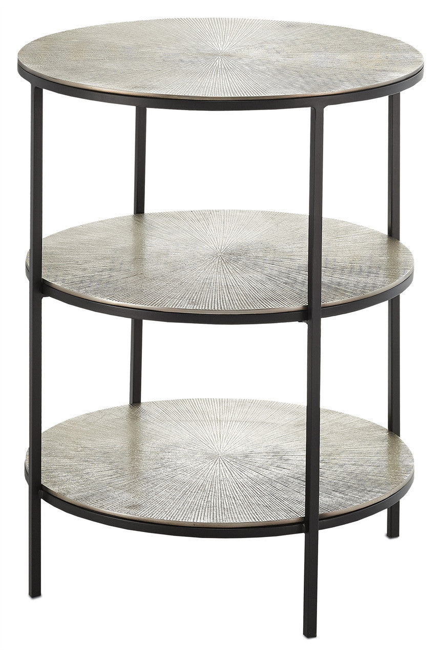 Currey & Co. Cane Accent Table 4000-0013