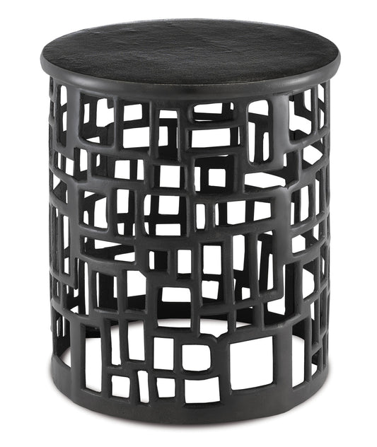 Currey & Co. Wasi Black Accent Table 4000-0115