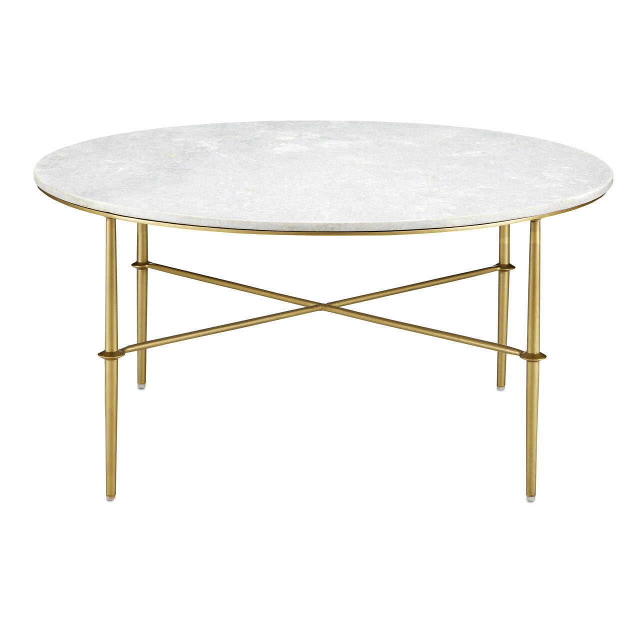 Currey & Co. Kira Marble Cocktail Table 4000-0145