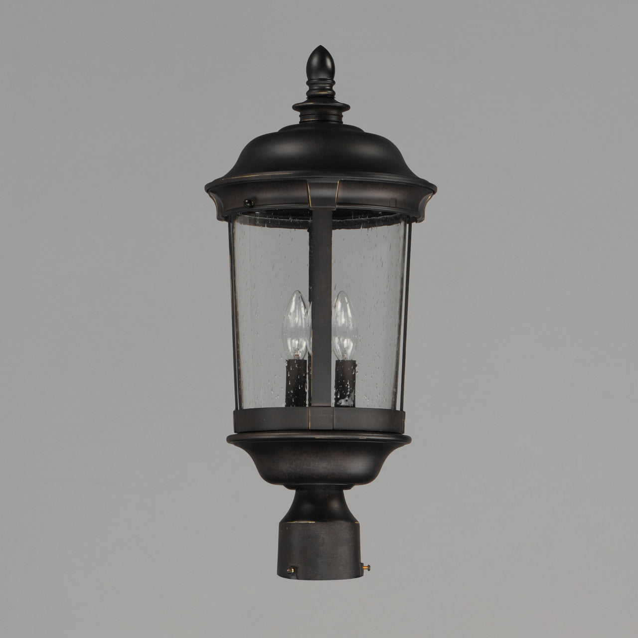 Maxim Dover VX 3-Light Outdoor Pole/Post Lantern in Bronze 40091CDBZ