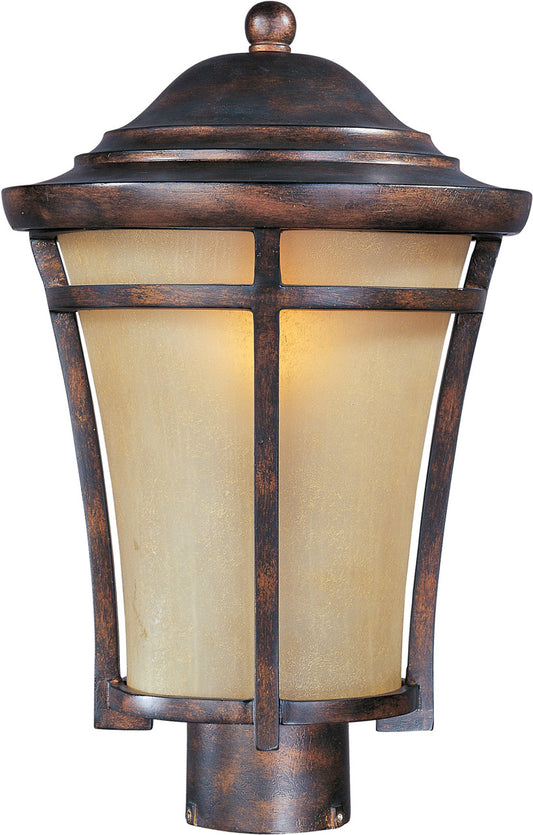 Maxim Balboa VX 1-Light Outdoor Pole/Post Lantern in Copper Oxide 40160GFCO