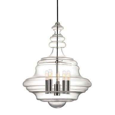 Hudson Valley Lighting Washington Lantern in Polished Nickel 4020-PN