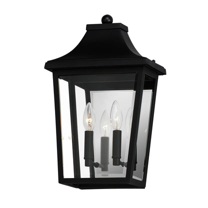 Maxim Sutton Place VX 2-Light Pocket Sconce in Black 40231CLBK