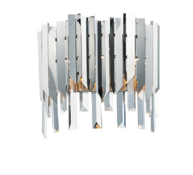 Maxim Crystal 3-Light LED Wall Sconce in Polished Chrome 40302BCPC