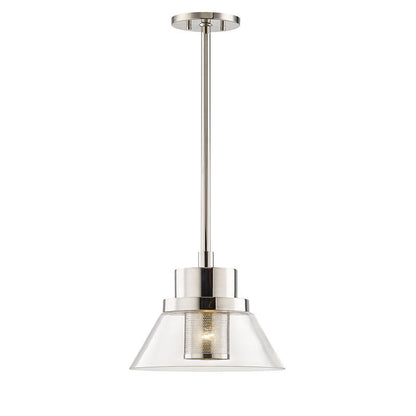 Hudson Valley Lighting Paoli Pendant in Polished Nickel 4031-PN