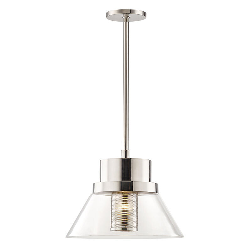 Hudson Valley Lighting Paoli Pendant in Polished Nickel 4032-PN