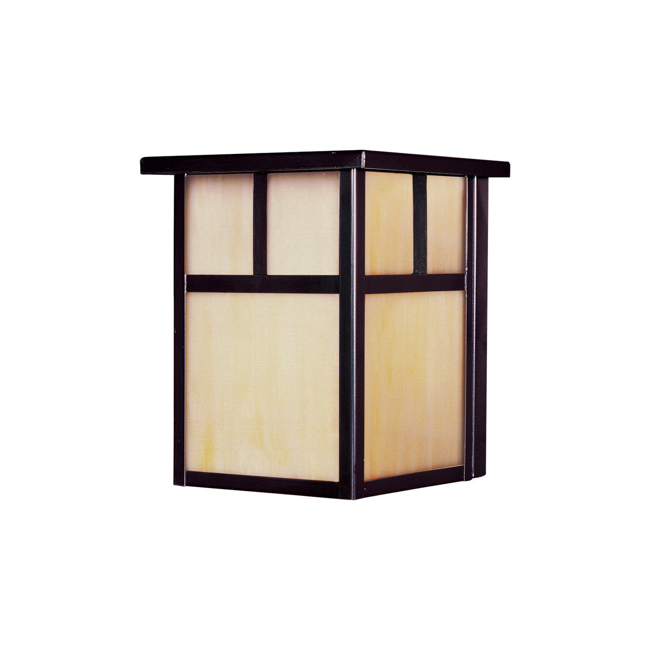 Maxim Coldwater 1-Light Outdoor Wall Lantern in Burnished 4050HOBU