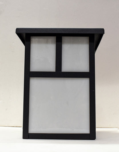 Maxim Coldwater 1-Light Outdoor Wall Lantern in Black 4050WTBK