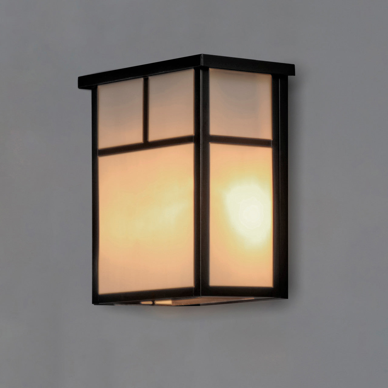 Maxim Coldwater 2-Light Outdoor Wall Lantern in Black 4051WTBK